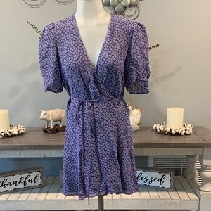 Reformation Lucky Mini Dress With Argentina Print